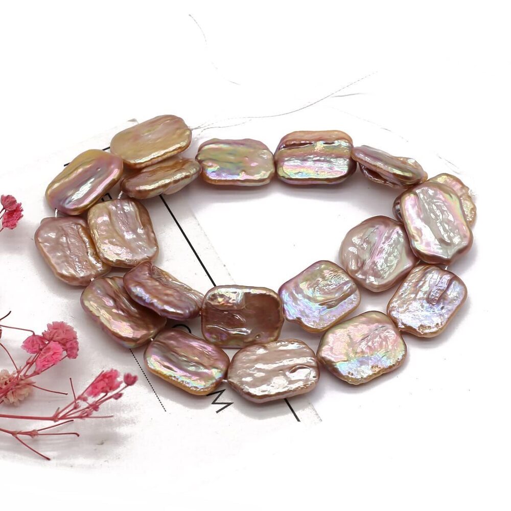 4483 Baroque Pearl Beads Natural Irregular Cultured Freshwater Pearl Loose